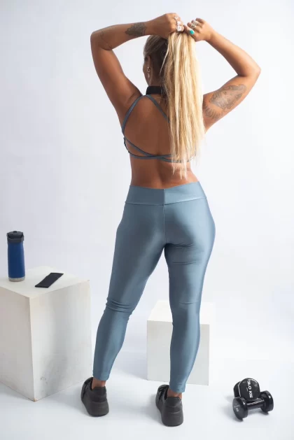 TOP BIBIFIT HELENA AZUL ACINZENTADO